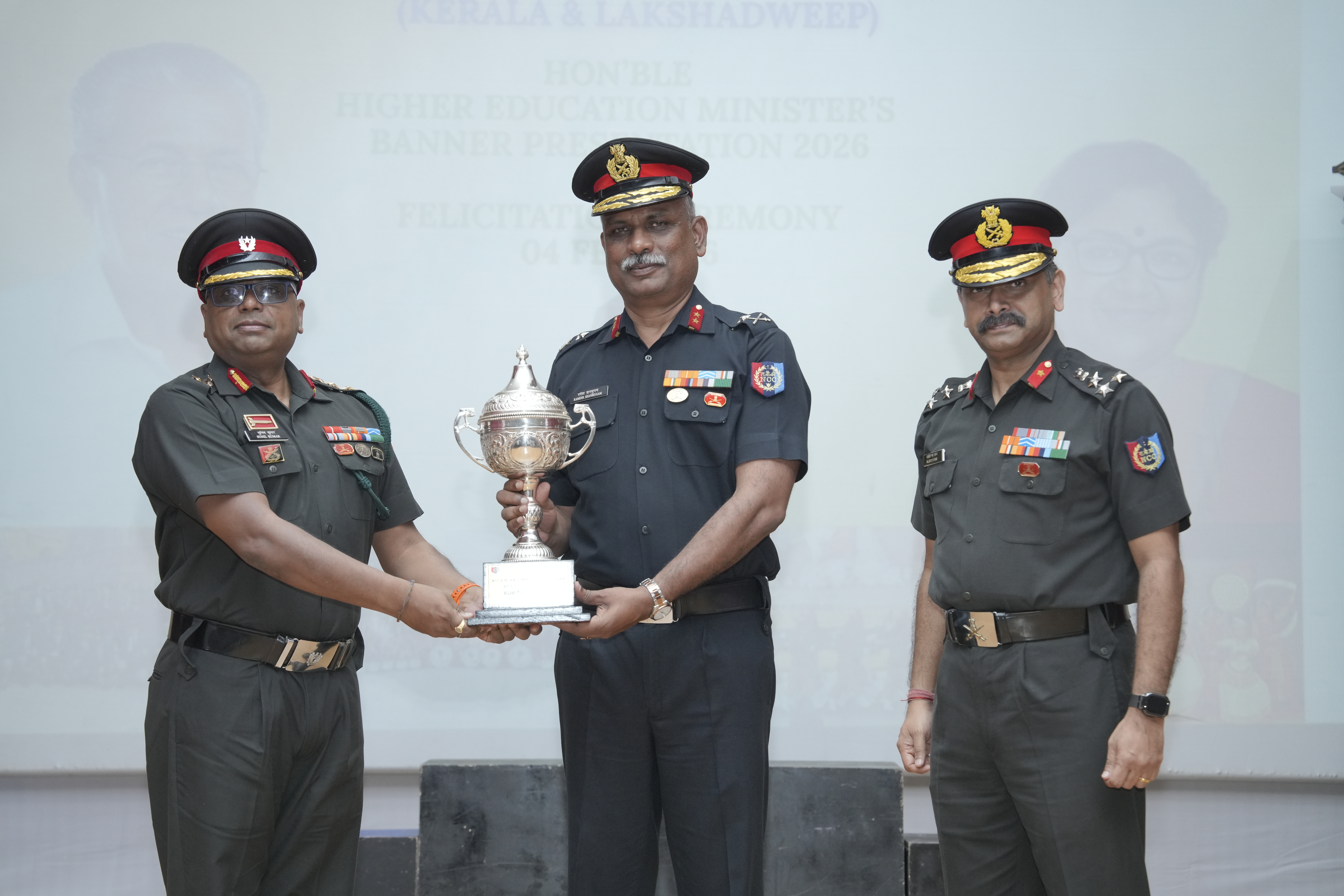 Higher Education Ministers Banner Presentation